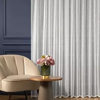 ARYA HOME COLLECTION Тюль Moza V3-KREMK Молочный