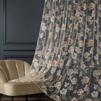 ARYA HOME COLLECTION Тюль Вуаль Roza ШхВ 300х250 3