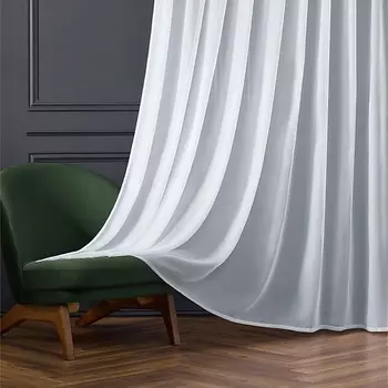 ARYA HOME COLLECTION Тюль Вуаль Veo Белый Иней