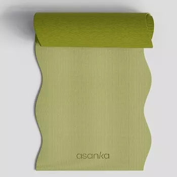 ASANKA Коврик для йоги и фитнеса волнистый