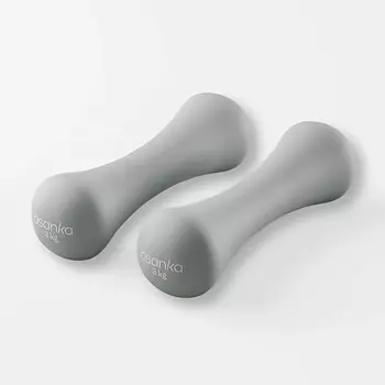 ASANKA Набор неопреновых гантелей 3 кг