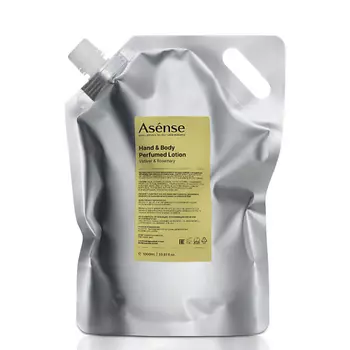 ASENSE Натуральный лосьон для тела и рук парфюмированный аромат ветивер, бергамот и розмарин