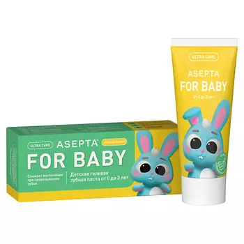 АСЕПТА BABY Зубная паста детская до 3лет, банан