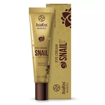 ASIAKISS Крем для век с муцином улитки 40.0