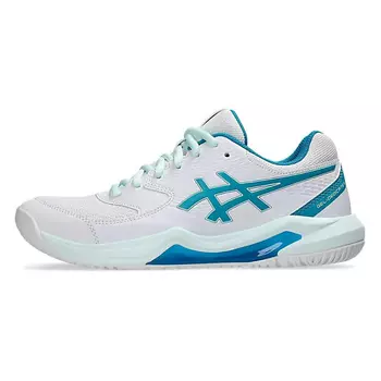 ASICS Кроссовки Gel Dedicate 8 Abrasion Resistant Low Top Tennis Shoes Women's White Blue
