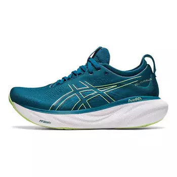 ASICS Кроссовки Gel Nimbus 25 Ink Teal Lime Green Women's