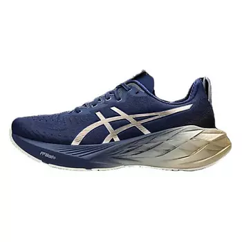 ASICS Кроссовки Novablast 4 Беговые Низкие Синее золото Мужские