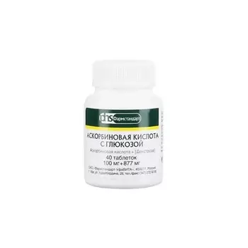 Аскорбиновая кислота с глюкозой №40