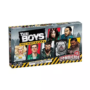 ASMODEE Настольная игра для мальчиков Zombicide 2E The Boys Pack #2, английский язык