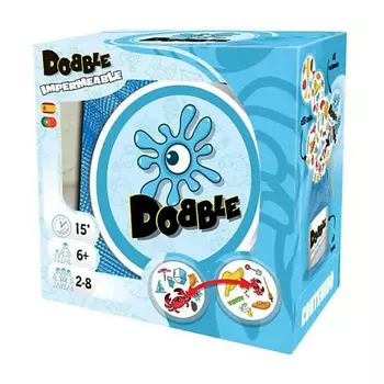 ASMODEE Настольная игра Dobble Waterproof испанский португальский языки