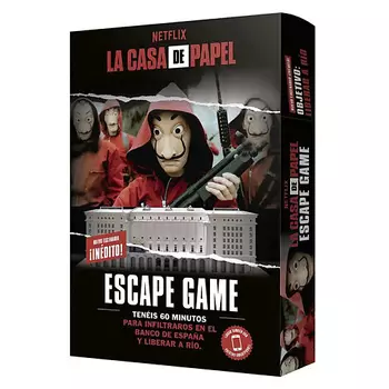 ASMODEE Настольная игра на испанском языке Money Heist: Escape 2