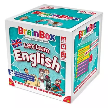 ASMODEE Настольная игра на испанском языке Brainbox Давайте выучим английский язык