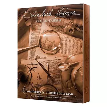 ASMODEE Настольная игра Sherlock Holmes: The Thames Crimes на испанском языке