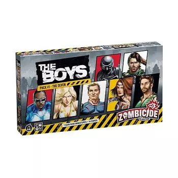 ASMODEE Настольная игра The Seven Zombicide 2E The Boys Pack #1, английский язык
