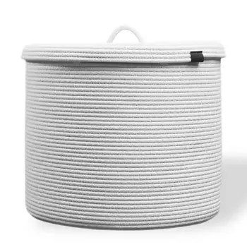 ASTIHOME Корзина для белья плетеная с крышкой