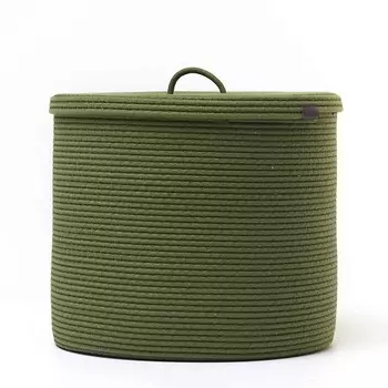 ASTIHOME Корзина для белья плетеная с крышкой