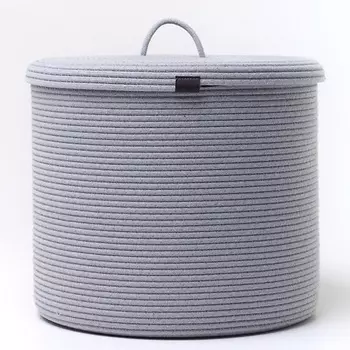 ASTIHOME Корзина для белья плетеная с крышкой