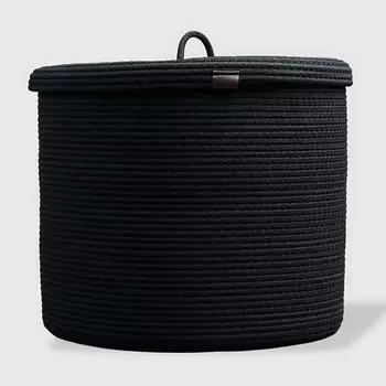ASTIHOME Корзина для белья плетеная с крышкой