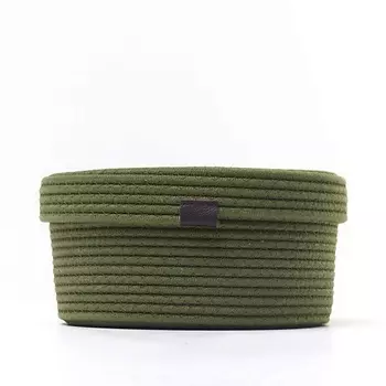 ASTIHOME Корзина для хранения плетеная с крышкой