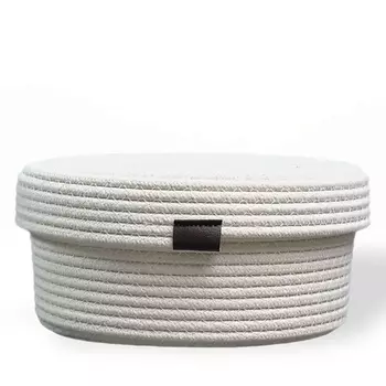 ASTIHOME Корзина для хранения плетеная с крышкой