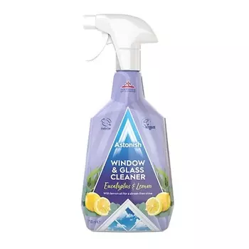 ASTONISH Очиститель стекол и окон c эвкалиптом и лимоном 750.0