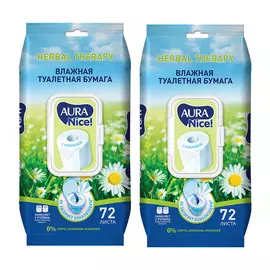 AURA NICE Влажная туалетная бумага 168.0