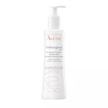 AVENE Молочко против покраснений кожи освежающее очищающее Antirougeurs Soothing Cleansing Lotion