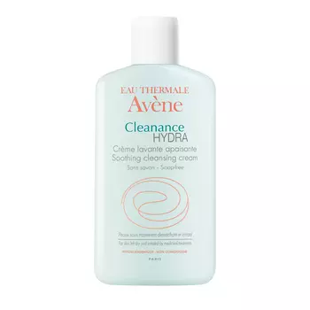 AVENE Очищающий смягчающий крем для проблемной кожи Cleanance Hydra Soothing Cleansing Cream