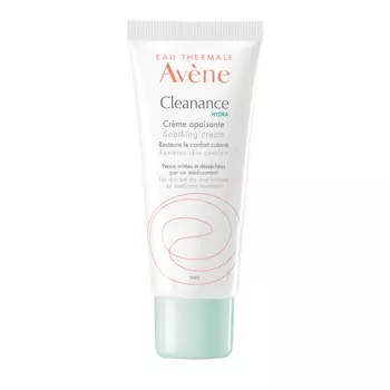 AVENE Успокаивающий крем для пересушенной проблемной кожи Cleanance Hydra Soothing Cream