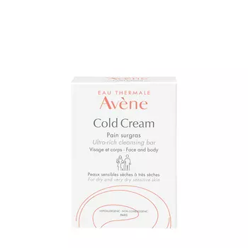AVENE Сверхпитательное мыло с колд-кремом Cold Cream Ultra-Rich Cleansing Bar