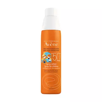 AVENE Детский солнцезащитный спрей SPF 50+ для чувствительной кожи Very High Protection Spray For Children