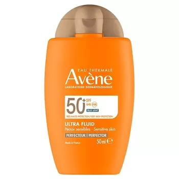 AVENE Ультралегкий солнцезащитный флюид-перфектор для лица SPF 50+ Ultra Fluid INVISIBLE
