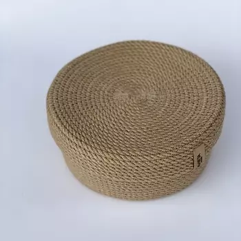 AVIETA HOME Круглая корзина с крышкой