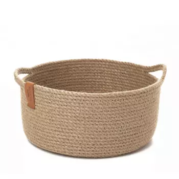 AVIETA HOME Многофункциональная круглая корзина с кистью