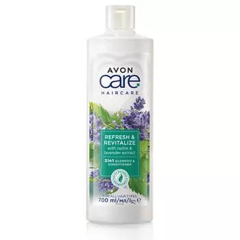 AVON 2 в 1 Шампунь-кондиционер для волос "Природная свежесть" 700.0