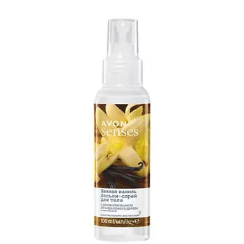 AVON Освежающий лосьон-спрей для тела "Нежная ваниль" 100.0