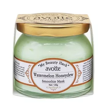 AVOTTE Маска для лица смываемая арбузная My Beauty Hack Watermelon Honeydew Smoothie Mask