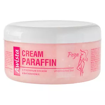 AWISTA Крем-парафин с Пчелиным воском и витамином Е Роза 250.0