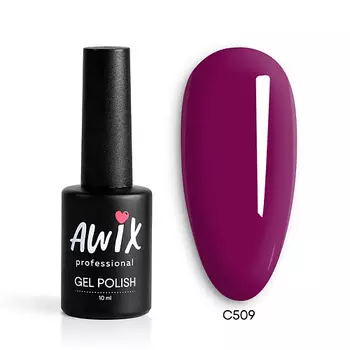 AWIX Гель лак для ногтей однотонный плотный Classic