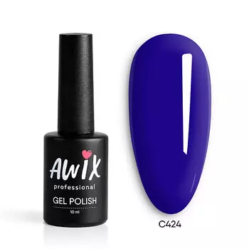 AWIX Гель лак для ногтей однотонный плотный Classic