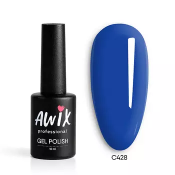 AWIX Гель лак для ногтей однотонный плотный Classic