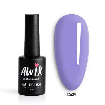 AWIX Гель лак для ногтей однотонный плотный Classic