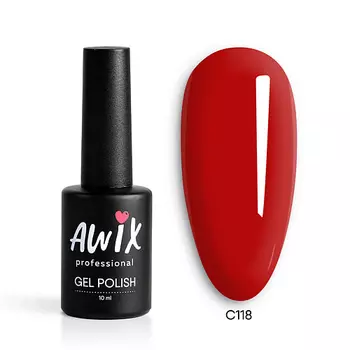 AWIX Гель лак для ногтей однотонный плотный Classic