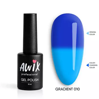 AWIX Термо гель лак меняющий цвет с термоэффектом Gradient