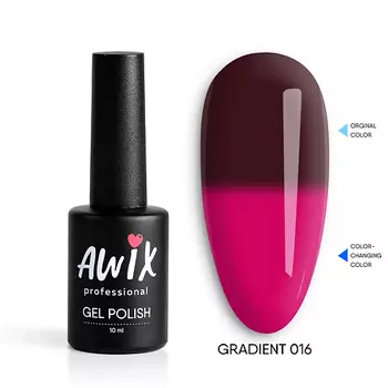 AWIX Термо гель лак меняющий цвет с термоэффектом Gradient