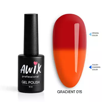 AWIX Термо гель лак меняющий цвет с термоэффектом Gradient