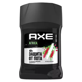 AXE Дезодорант-антиперспирант мужской твердый мандарин и сандал без пятен Africa Africa