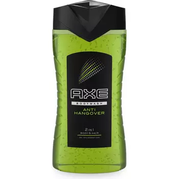 AXE Гель для душа мужской лайм и грейпфрут свежесть 12 часов Anti Hangover
