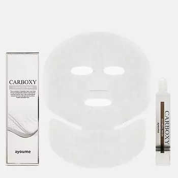 AYOUME Набор для карбокситерапии (гель, маска) BLACK SNAIL 20.0