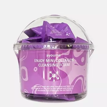 AYOUME Пенка для умывания с коллагеном ENJOY MINI 30.0